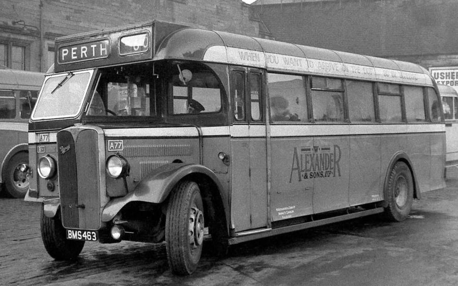 AEC Regal Burlingham (B35F) (UK) '1948